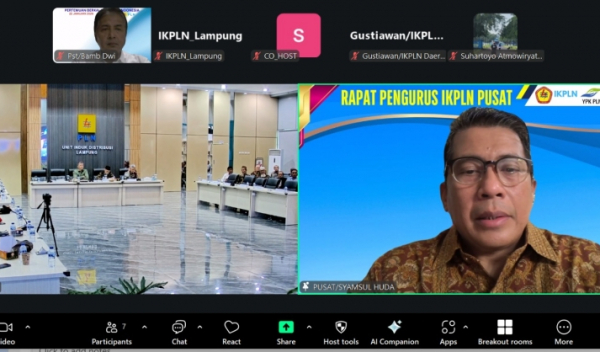 Ketum IKPLN Lantik Ketua IKPLN Daerah Lampung 2026 - 2030